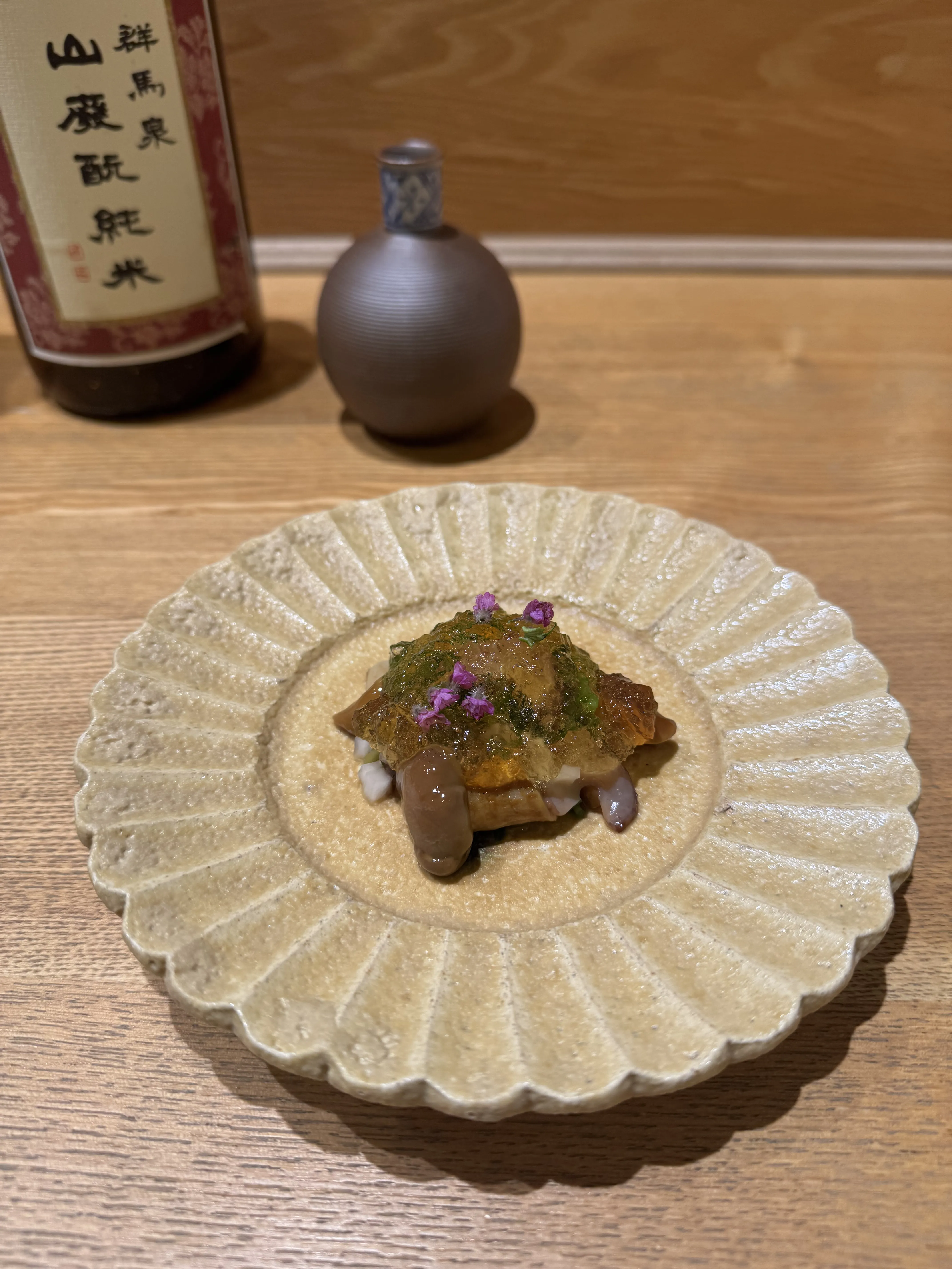 사키즈케 - 연어알과 버섯 무침