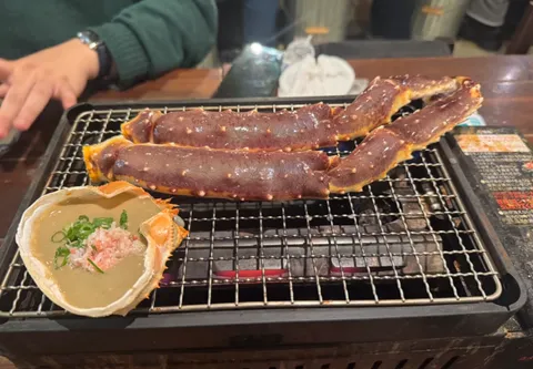 킹크랩 구이