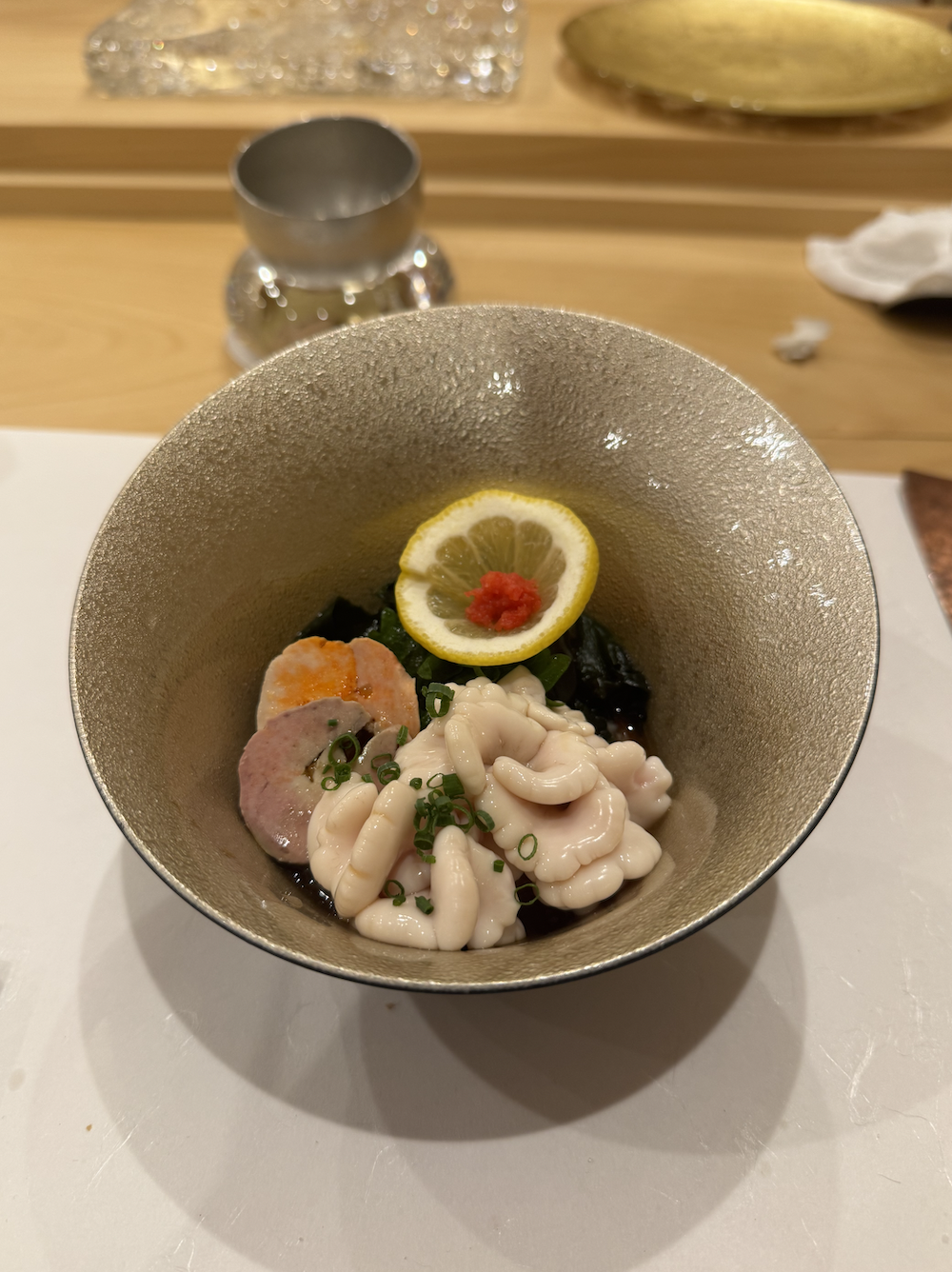 시라코와 대구간 폰즈무침